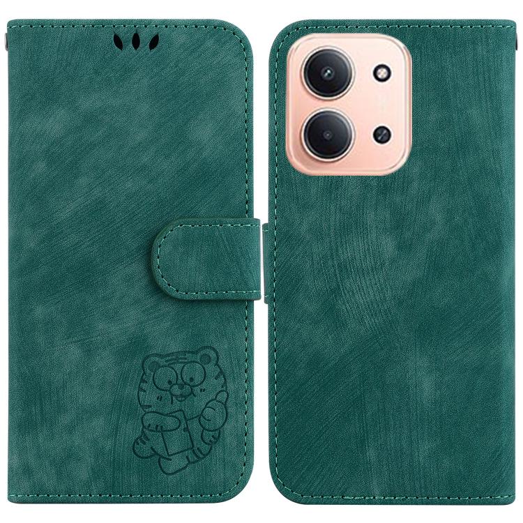 For Redmi 15C 4G 173.1mm / 15C 5G 173.1mm Little Tiger Embossed Leather Phone Case(Green)
For Redmi 15C 4G 173.1mm / 15C 5G 173.1mm Little Tiger Embossed Leather Phone Case(Green)