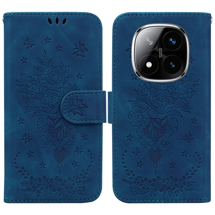 For Redmi Note 14 Pro / Note 14 Pro+ 5G Butterfly Rose Embossed Leather Phone Case(Blue)
For Redmi Note 14 Pro / Note 14 Pro+ 5G Butterfly Rose Embossed Leather Phone Case(Blue)