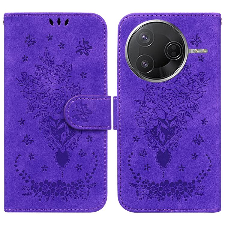 For Redmi K80 / K80 Pro / Xiaomi Poco F7 Pro Butterfly Rose Embossed Leather Phone Case(Purple)
For Redmi K80 / K80 Pro / Xiaomi Poco F7 Pro Butterfly Rose Embossed Leather Phone Case(Purple)