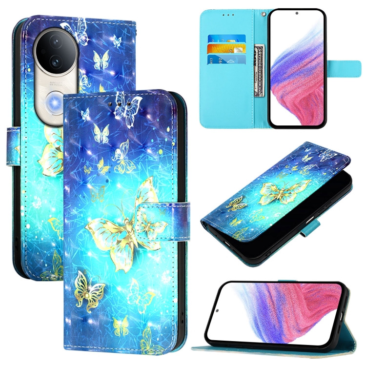 For vivo S20 3D Painting Horizontal Flip Leather Phone Case(Golden Butterfly)
For vivo S20 3D Painting Horizontal Flip Leather Phone Case(Golden Butterfly)