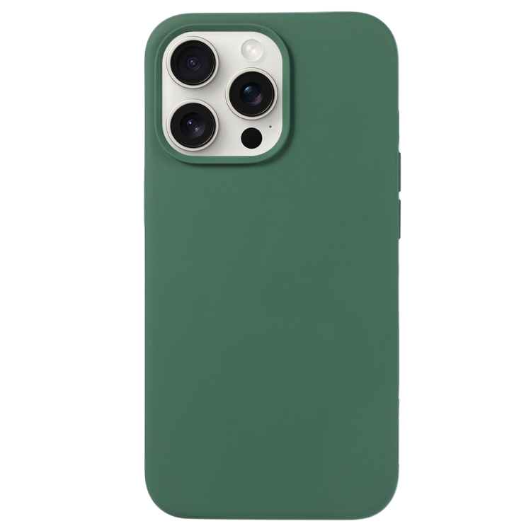 For iPhone 16 Pro Liquid Silicone Phone Case(Clover Green)
For iPhone 16 Pro Liquid Silicone Phone Case(Clover Green)