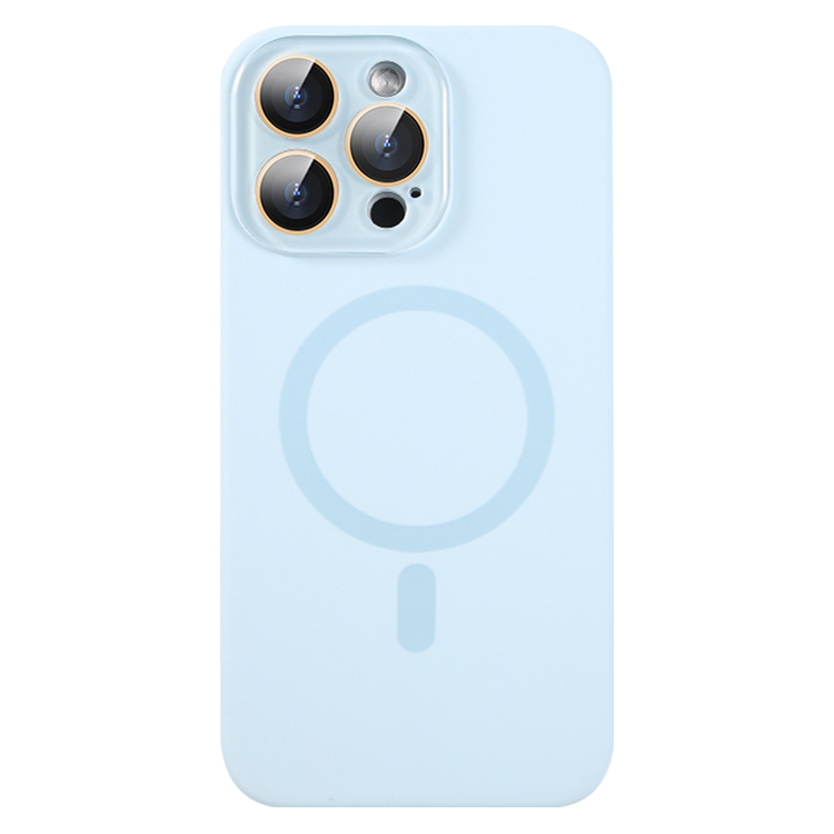 For iPhone 14 Pro Max Liquid Silicone MagSafe Full Coverage Phone Case with Lens Film(Blue)
For iPhone 14 Pro Max Liquid Silicone MagSafe Full Coverage Phone Case with Lens Film(Blue)