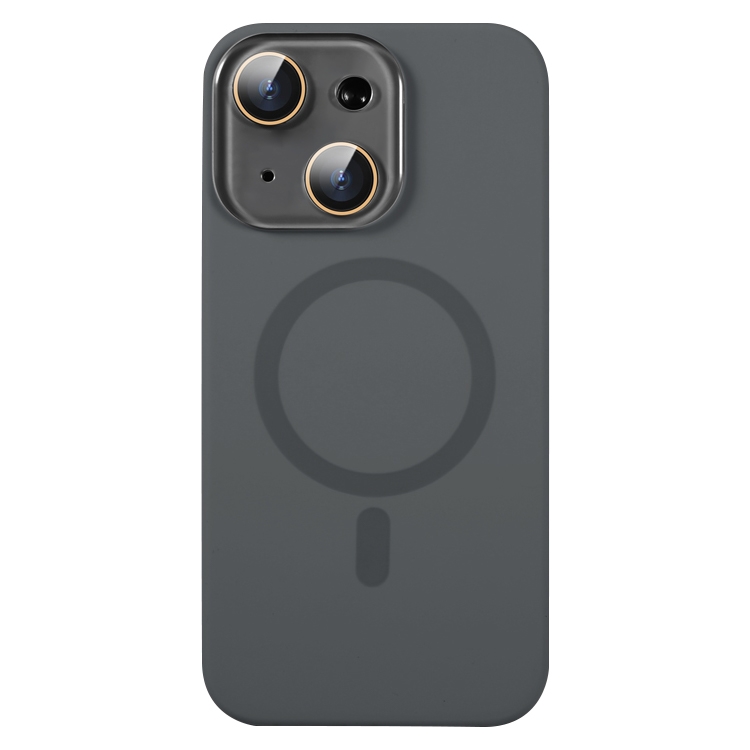 For iPhone 13 Liquid Silicone MagSafe Full Coverage Phone Case with Lens Film(Grey)
For iPhone 13 Liquid Silicone MagSafe Full Coverage Phone Case with Lens Film(Grey)