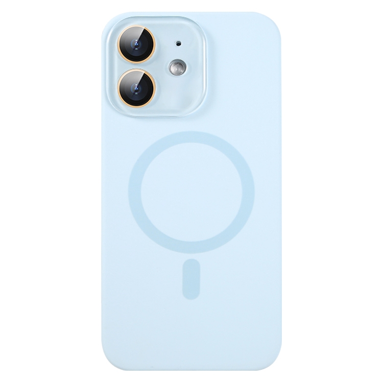 For iPhone 12 Liquid Silicone MagSafe Full Coverage Phone Case with Lens Film(Blue)
For iPhone 12 Liquid Silicone MagSafe Full Coverage Phone Case with Lens Film(Blue)
