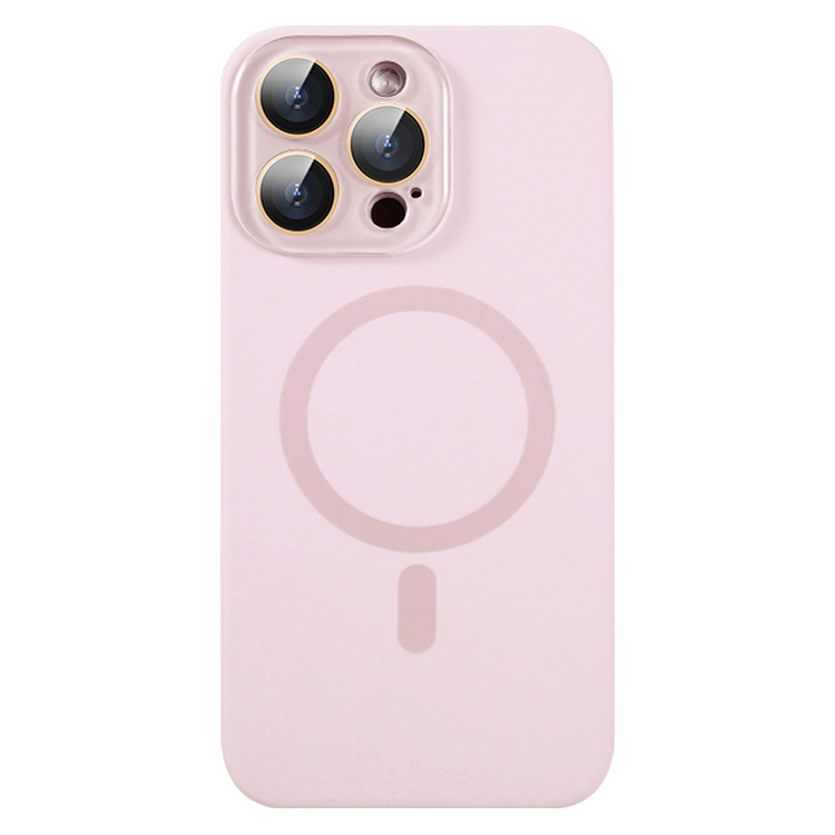 For iPhone 12 Pro Max MagSafe Liquid Silicone Full Coverage Phone Case with Lens Film(Pink)
For iPhone 12 Pro Max MagSafe Liquid Silicone Full Coverage Phone Case with Lens Film(Pink)