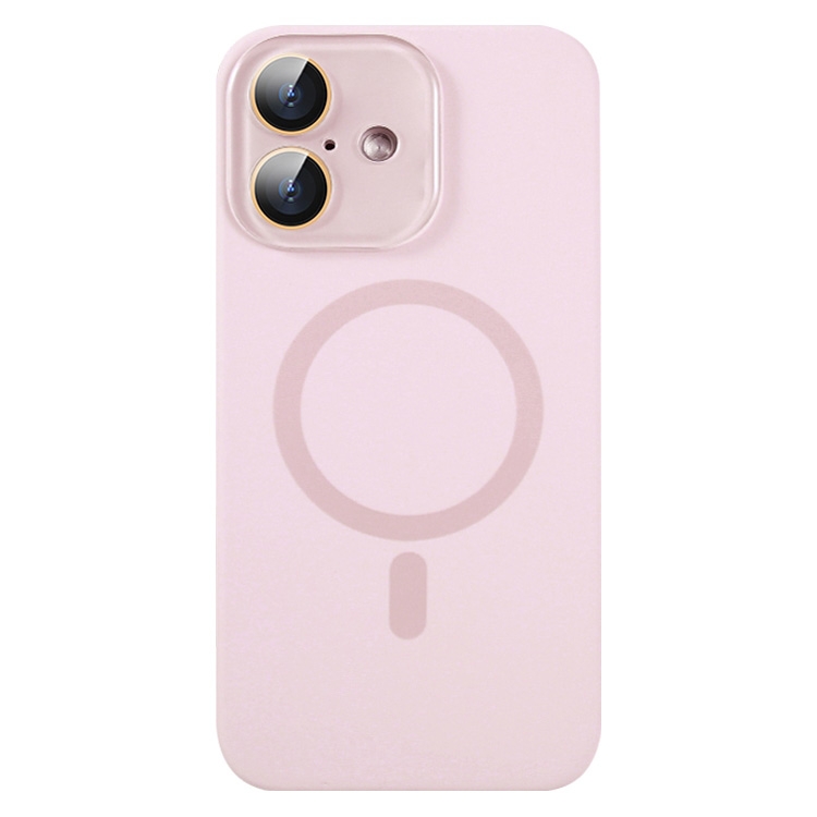 For iPhone 16 Liquid Silicone MagSafe Full Coverage Phone Case with Lens Film(Pink) 
For iPhone 16 Liquid Silicone MagSafe Full Coverage Phone Case with Lens Film(Pink)