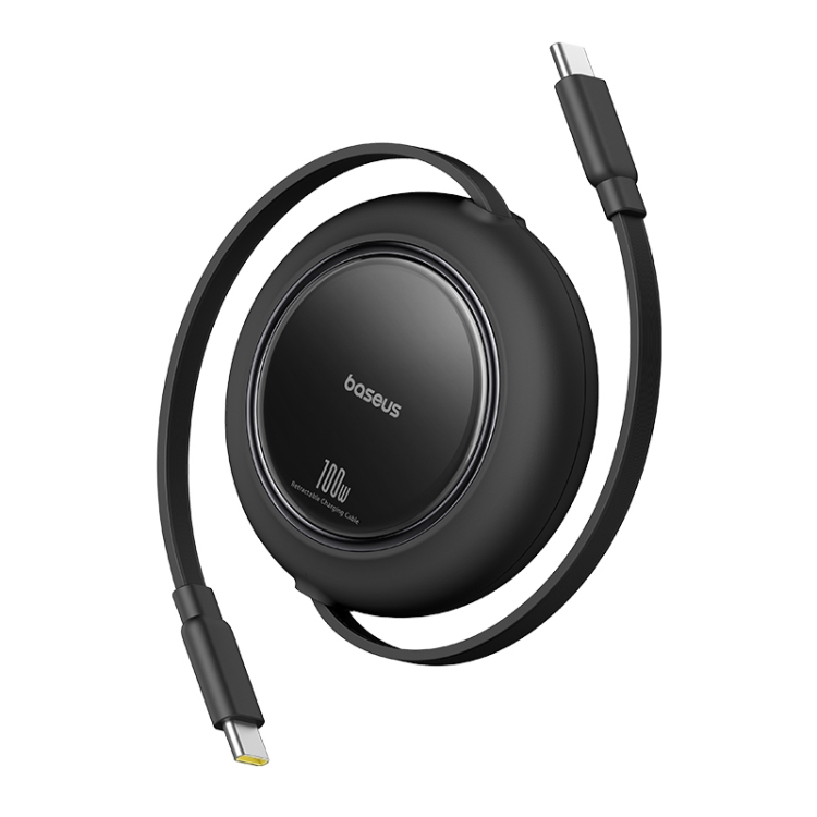Baseus Free2Pull Mini Retractable Charging Cable 1.5m USB-C / Type-C to USB-C / Type-C 100W(Black)
Baseus Free2Pull Mini Retractable Charging Cable 1.5m USB-C / Type-C to USB-C / Type-C 100W(Black)