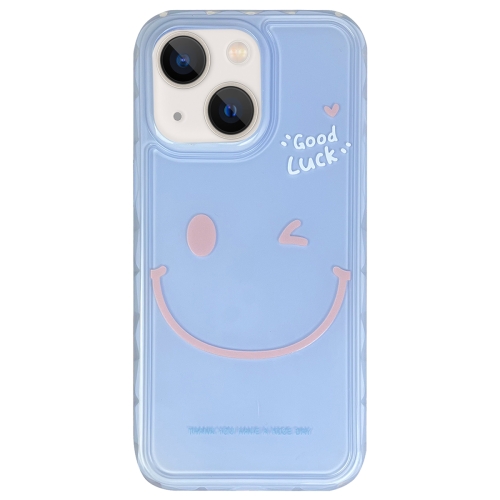 For iPhone 13 Creative Edge Simple Smiley Face Pattern TPU + PC Phone Case(Blue)
For iPhone 13 Creative Edge Simple Smiley Face Pattern TPU + PC Phone Case(Blue)