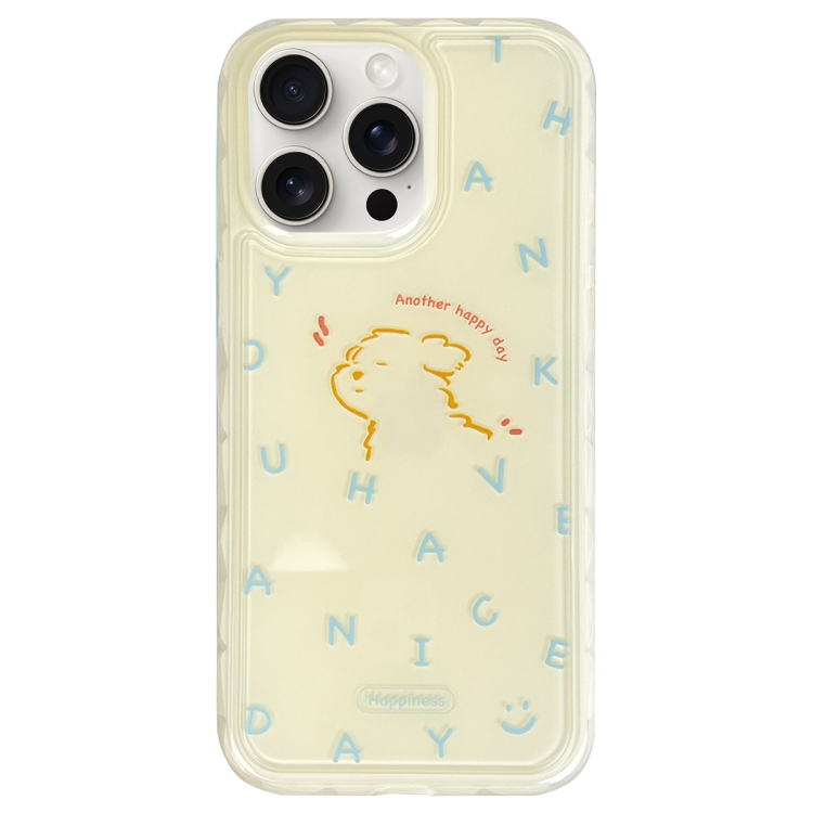 For iPhone 15 Pro Max Creative Edge Small Fresh Pattern TPU + PC Phone Case(Yellow)
For iPhone 15 Pro Max Creative Edge Small Fresh Pattern TPU + PC Phone Case(Yellow)