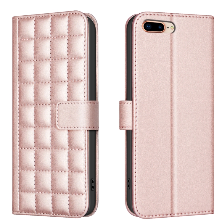 For iPhone SE 2022 / SE 2020 / 8 / 7 Square Texture Leather Phone Case(Rose Gold)
For iPhone SE 2022 / SE 2020 / 8 / 7 Square Texture Leather Phone Case(Rose Gold)