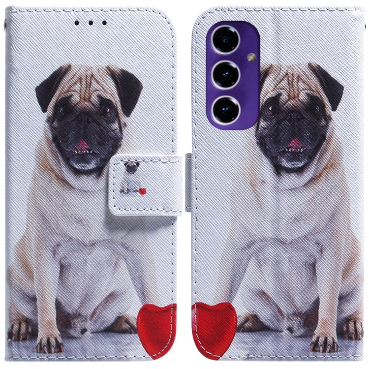 For Samsung Galaxy S24 FE 5G Coloured Drawing Flip Leather Phone Case(Pug)
For Samsung Galaxy S24 FE 5G Coloured Drawing Flip Leather Phone Case(Pug)