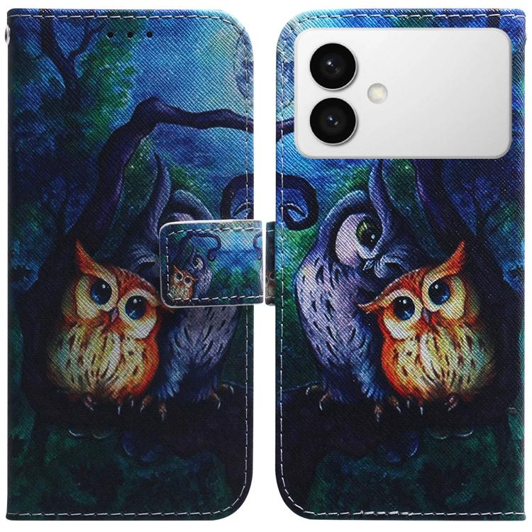 For Samsung Galaxy S26 Edge 5G Coloured Drawing Flip Leather Phone Case(Oil Painting Owl)
For Samsung Galaxy S26 Edge 5G Coloured Drawing Flip Leather Phone Case(Oil Painting Owl)