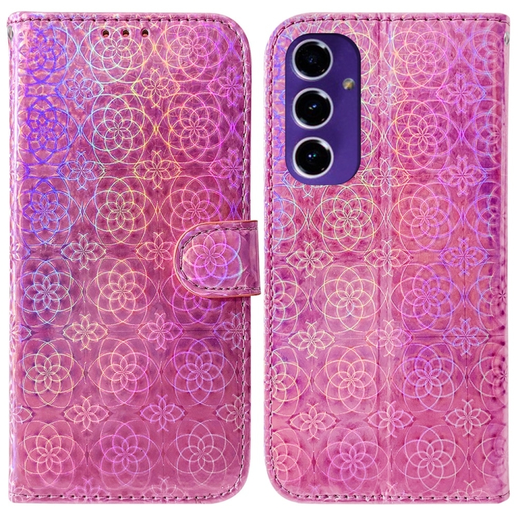 For Samsung Galaxy S24 FE 5G Colorful Magnetic Buckle Leather Phone Case(Pink)
For Samsung Galaxy S24 FE 5G Colorful Magnetic Buckle Leather Phone Case(Pink)
