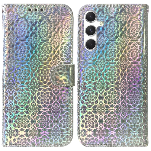 For Samsung Galaxy S25 5G Colorful Magnetic Buckle Leather Phone Case(Silver)
For Samsung Galaxy S25 5G Colorful Magnetic Buckle Leather Phone Case(Silver)