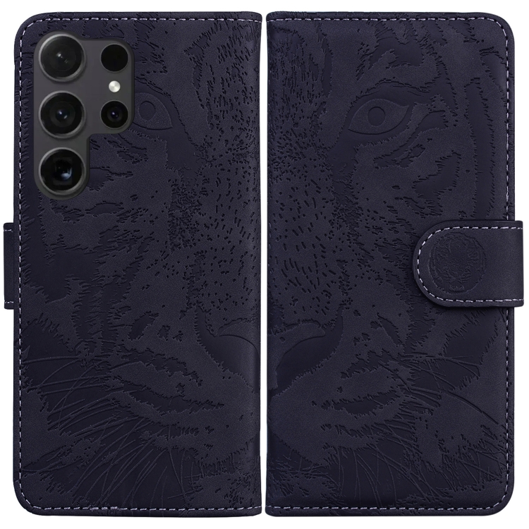 For Samsung Galaxy S25 Ultra 5G Tiger Embossing Pattern Flip Leather Phone Case(Black)
For Samsung Galaxy S25 Ultra 5G Tiger Embossing Pattern Flip Leather Phone Case(Black)