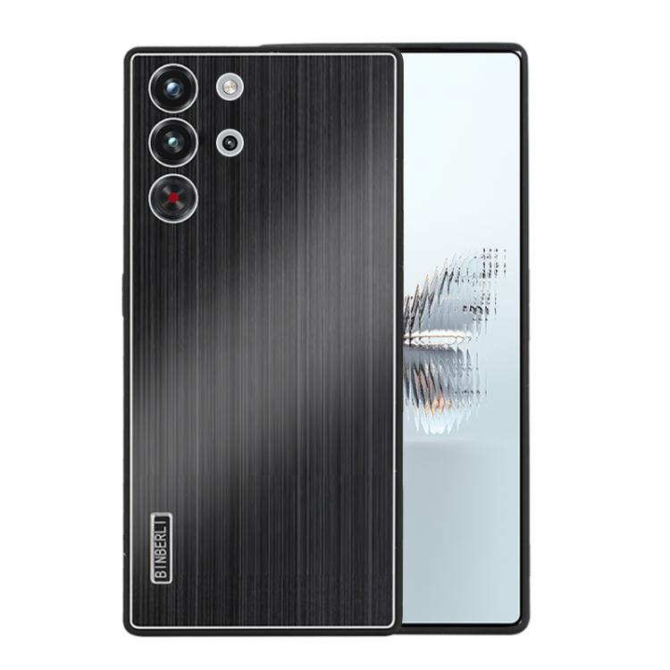 For ZTE nubia Red Magic 10 Pro / 10 Pro+ PC Hybrid Aluminum Alloy Brushed Shockproof Phone Case(Black)
For ZTE nubia Red Magic 10 Pro / 10 Pro+ PC Hybrid Aluminum Alloy Brushed Shockproof Phone Case(Black)