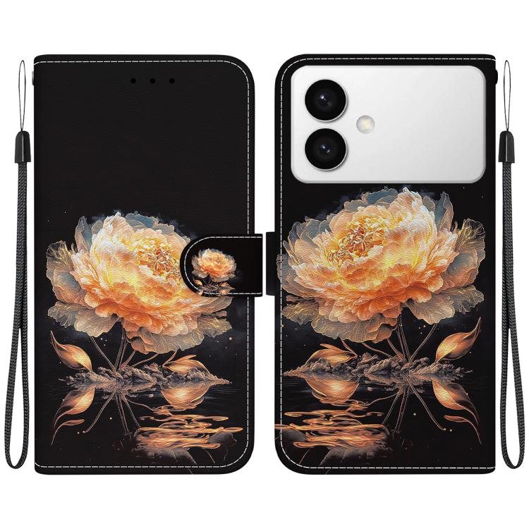 For Samsung Galaxy S26 Edge 5G Crystal Texture Colored Drawing Leather Phone Case(Gold Peony)
For Samsung Galaxy S26 Edge 5G Crystal Texture Colored Drawing Leather Phone Case(Gold Peony)