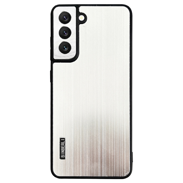 For Samsung Galaxy S22+ 5G PC Hybrid Aluminum Alloy Brushed Shockproof Phone Case(Silver)
For Samsung Galaxy S22+ 5G PC Hybrid Aluminum Alloy Brushed Shockproof Phone Case(Silver)