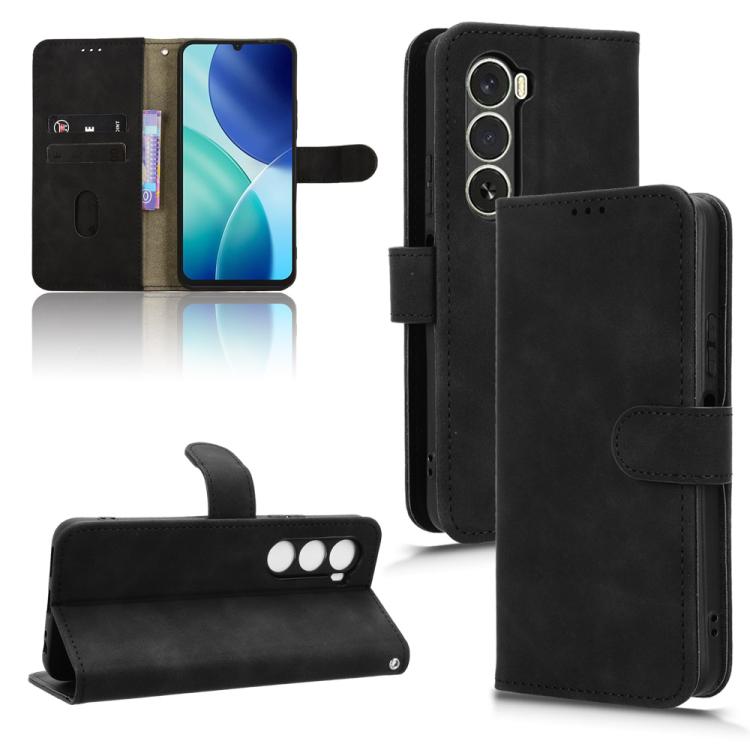 For itel A100 4G Skin Feel Magnetic Flip Leather Phone Case(Black)
For itel A100 4G Skin Feel Magnetic Flip Leather Phone Case(Black)