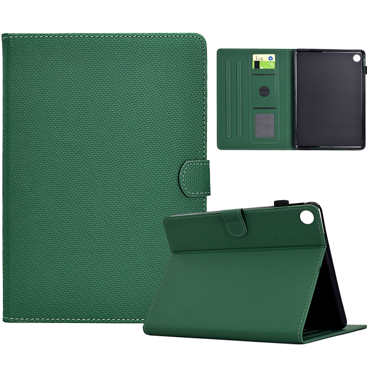 For Samsung Galaxy Tab A9 Solid Color Fiber Texture Smart Tablet Leather Case(Green)
For Samsung Galaxy Tab A9 Solid Color Fiber Texture Smart Tablet Leather Case(Green)