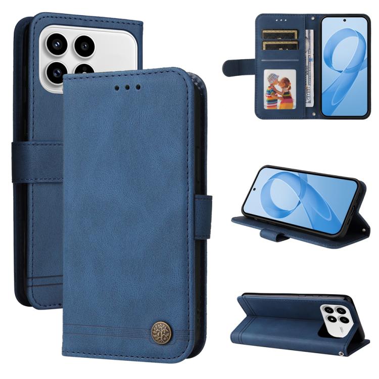 For Redmi K90 / Xiaomi Poco F8 Pro 5G Skin Feel Life Tree Metal Button Leather Phone Case(Blue)
For Redmi K90 / Xiaomi Poco F8 Pro 5G Skin Feel Life Tree Metal Button Leather Phone Case(Blue)