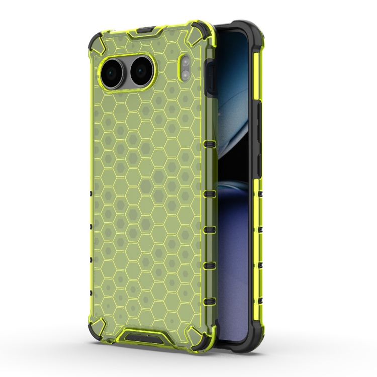 For OnePlus Nord 4 5G Global Shockproof Honeycomb PC + TPU Protective Phone Case(Green)
For OnePlus Nord 4 5G Global Shockproof Honeycomb PC + TPU Protective Phone Case(Green)