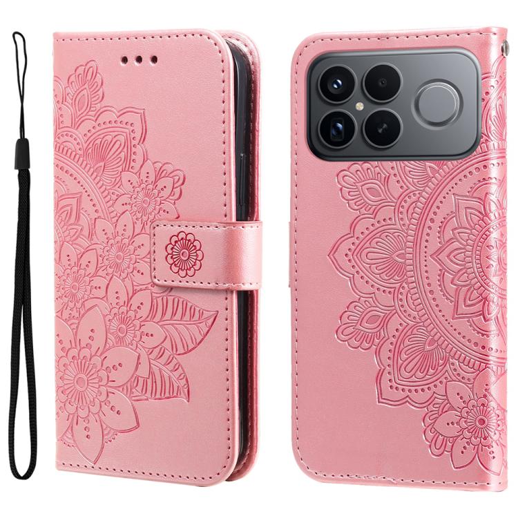 For Redmi K90 Pro Max / Xiaomi Poco F8 Ultra 5G Seven-petal Flowers Embossing Leather Phone Case(Rose Gold)
For Redmi K90 Pro Max / Xiaomi Poco F8 Ultra 5G Seven-petal Flowers Embossing Leather Phone Case(Rose Gold)