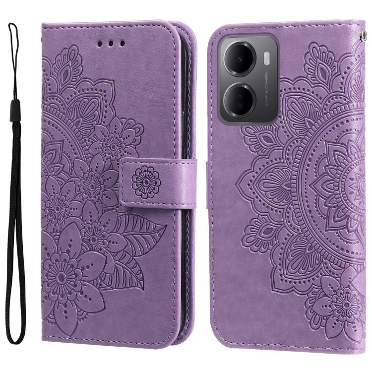 For Redmi 15a 5G Seven-petal Flowers Embossing Leather Phone Case(Light Purple)
For Redmi 15a 5G Seven-petal Flowers Embossing Leather Phone Case(Light Purple)