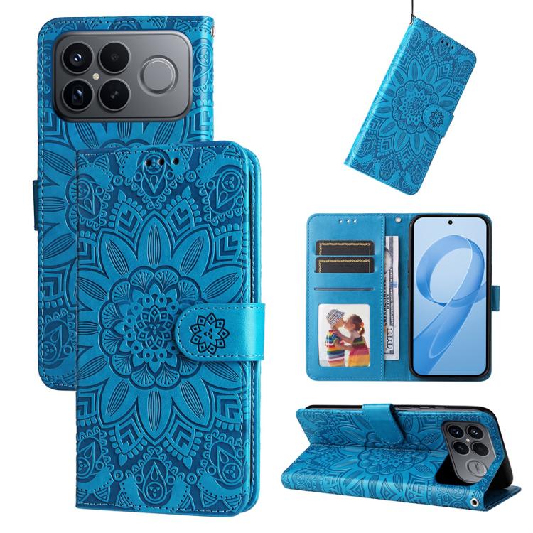 For Redmi K90 Pro Max / Xiaomi Poco F8 Ultra 5G Embossed Sunflower Leather Phone Case(Blue)
For Redmi K90 Pro Max / Xiaomi Poco F8 Ultra 5G Embossed Sunflower Leather Phone Case(Blue)