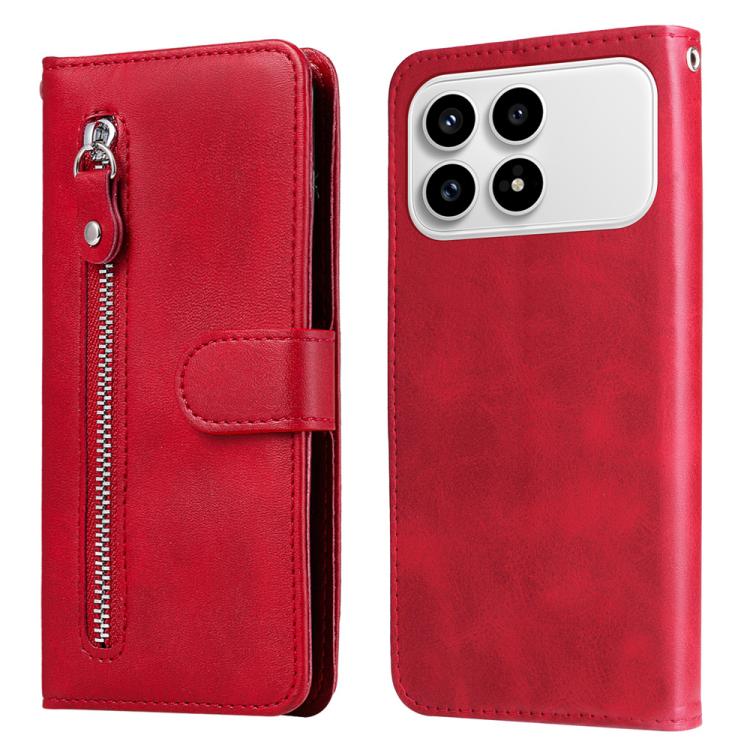 For Redmi K90 / Xiaomi Poco F8 Pro 5G Fashion Calf Texture Zipper Leather Phone Case(Red)
For Redmi K90 / Xiaomi Poco F8 Pro 5G Fashion Calf Texture Zipper Leather Phone Case(Red)