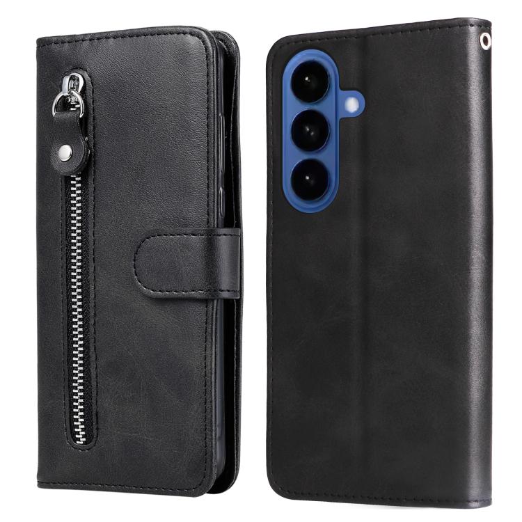 For Samsung Galaxy S26 5G Fashion Calf Texture Zipper Leather Phone Case(Black)
For Samsung Galaxy S26 5G Fashion Calf Texture Zipper Leather Phone Case(Black)