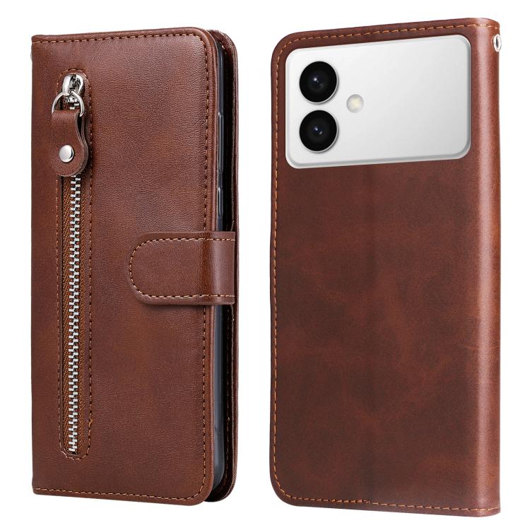 For Samsung Galaxy S26 Edge 5G Fashion Calf Texture Zipper Leather Phone Case(Brown)
For Samsung Galaxy S26 Edge 5G Fashion Calf Texture Zipper Leather Phone Case(Brown)