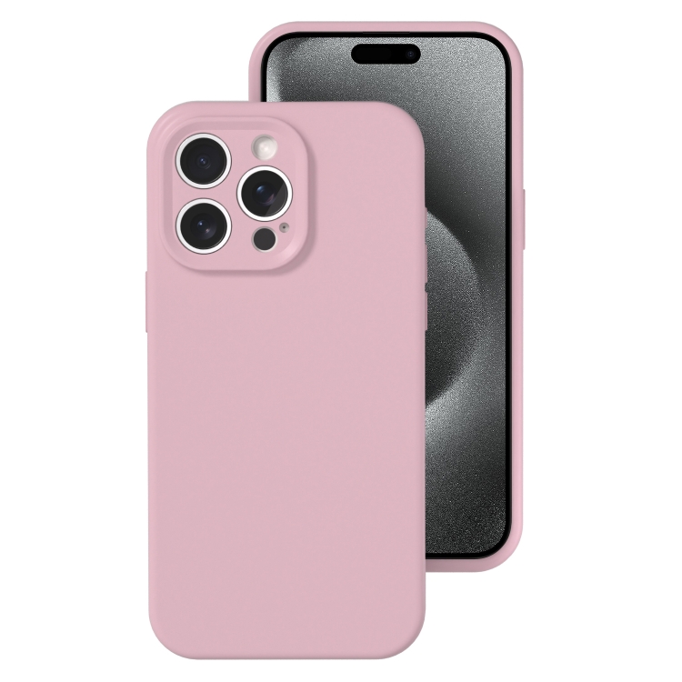 For iPhone 15 Pro Max Precise Hole Liquid Silicone Jelly Color Full Coverage Phone Case(Sand Pink)
For iPhone 15 Pro Max Precise Hole Liquid Silicone Jelly Color Full Coverage Phone Case(Sand Pink)