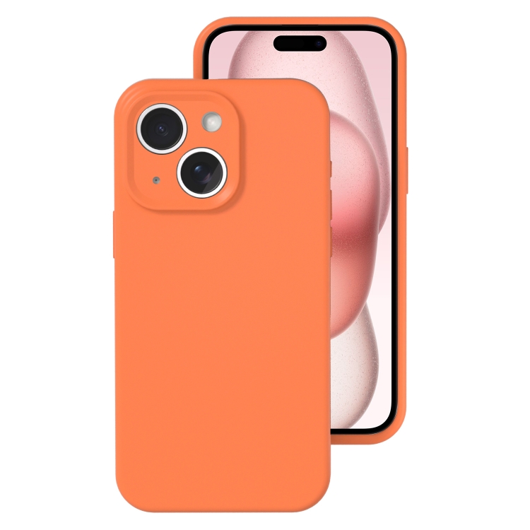 For iPhone 15 Plus Precise Hole Liquid Silicone Jelly Color Full Coverage Phone Case(Sugar Orange Color)
For iPhone 15 Plus Precise Hole Liquid Silicone Jelly Color Full Coverage Phone Case(Sugar Orange Color)
