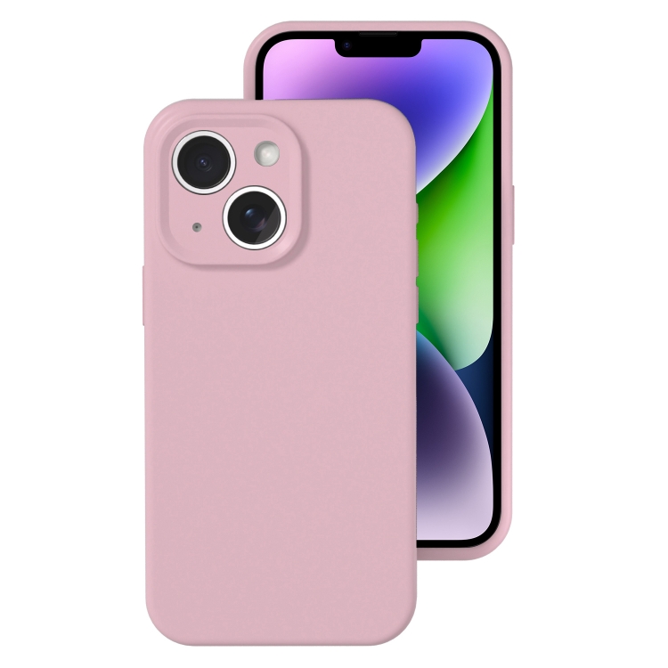 For iPhone 14 Plus Precise Hole Liquid Silicone Jelly Color Full Coverage Phone Case(Sand Pink)
For iPhone 14 Plus Precise Hole Liquid Silicone Jelly Color Full Coverage Phone Case(Sand Pink)