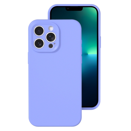 For iPhone 13 Pro Max Precise Hole Liquid Silicone Jelly Color Full Coverage Phone Case(Light Purple)
For iPhone 13 Pro Max Precise Hole Liquid Silicone Jelly Color Full Coverage Phone Case(Light Purple)