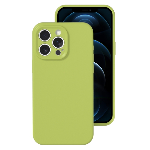 For iPhone 12 Pro Max Precise Hole Liquid Silicone Jelly Color Full Coverage Phone Case(Willow Green)
For iPhone 12 Pro Max Precise Hole Liquid Silicone Jelly Color Full Coverage Phone Case(Willow Green)