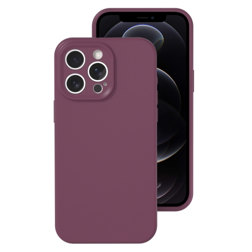For iPhone 12 Pro Precise Hole Liquid Silicone Jelly Color Full Coverage Phone Case(Plum Colored)
For iPhone 12 Pro Precise Hole Liquid Silicone Jelly Color Full Coverage Phone Case(Plum Colored)