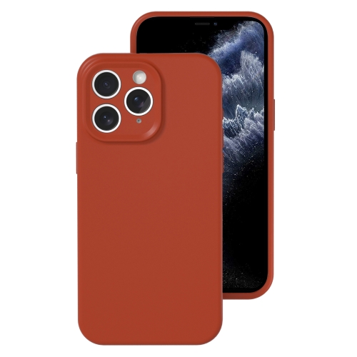 For iPhone 11 Pro Max Precise Hole Liquid Silicone Jelly Color Full Coverage Phone Case(Caramel Brown)
For iPhone 11 Pro Max Precise Hole Liquid Silicone Jelly Color Full Coverage Phone Case(Caramel Brown)