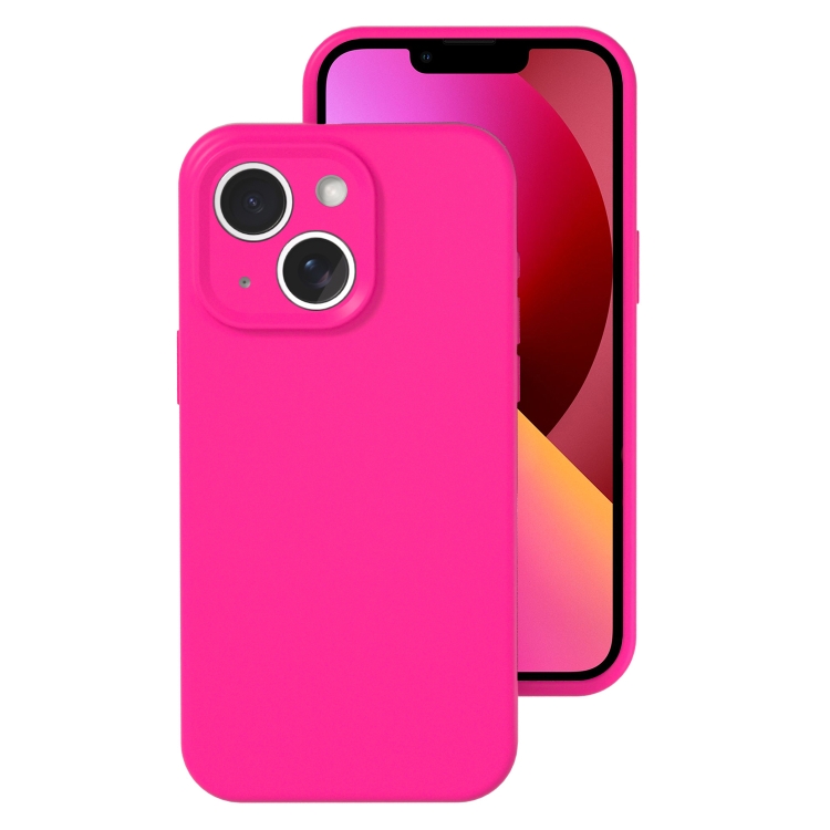 For iPhone 13 Precise Hole Liquid Silicone Jelly Color Full Coverage Phone Case(Brilliant Pink)
For iPhone 13 Precise Hole Liquid Silicone Jelly Color Full Coverage Phone Case(Brilliant Pink)