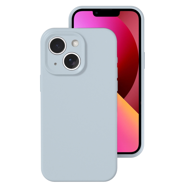 For iPhone 13 Precise Hole Liquid Silicone Jelly Color Full Coverage Phone Case(Haze Blue)
For iPhone 13 Precise Hole Liquid Silicone Jelly Color Full Coverage Phone Case(Haze Blue)