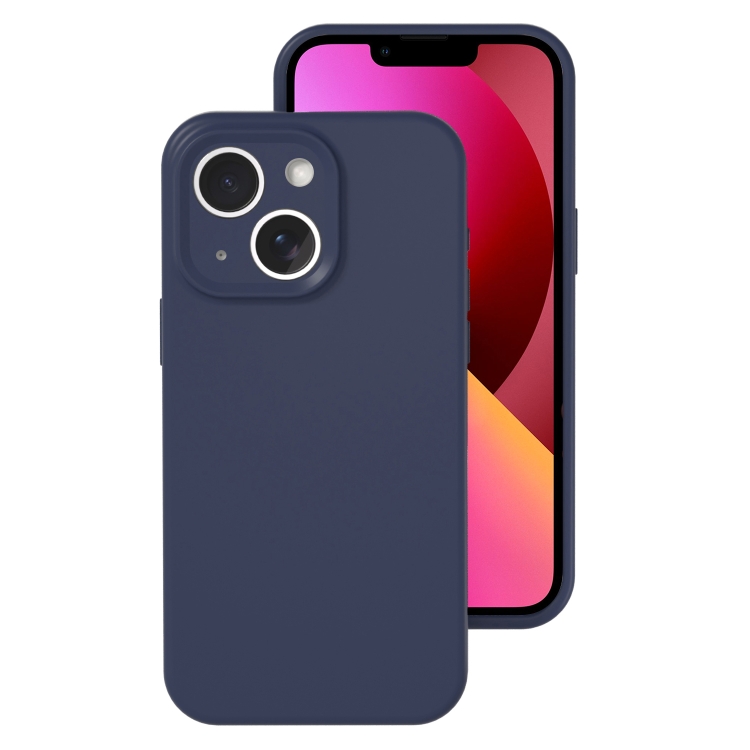 For iPhone 13 Precise Hole Liquid Silicone Jelly Color Full Coverage Phone Case(Midnight Blue)
For iPhone 13 Precise Hole Liquid Silicone Jelly Color Full Coverage Phone Case(Midnight Blue)
