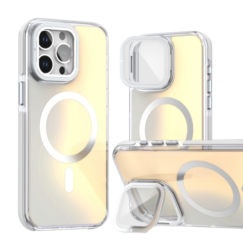 For iPhone 14 Pro Max MagSafe Gradient Color Lens Film Phone Case with Lens Fold Holder(White)
For iPhone 14 Pro Max MagSafe Gradient Color Lens Film Phone Case with Lens Fold Holder(White)