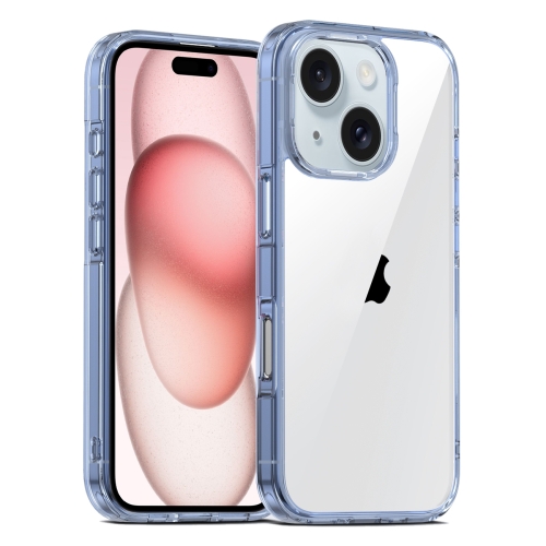 For iPhone 15 Plus PC Hybrid TPU Full Coverage Shockproof Phone Case(Transparent Blue)
For iPhone 15 Plus PC Hybrid TPU Full Coverage Shockproof Phone Case(Transparent Blue)