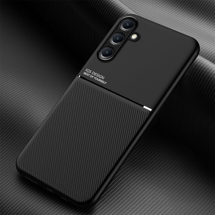 For Samsung Galaxy M55 Classic Tilt Strip Grain Magnetic Shockproof PC + TPU Phone Case(Black)
For Samsung Galaxy M55 Classic Tilt Strip Grain Magnetic Shockproof PC + TPU Phone Case(Black)