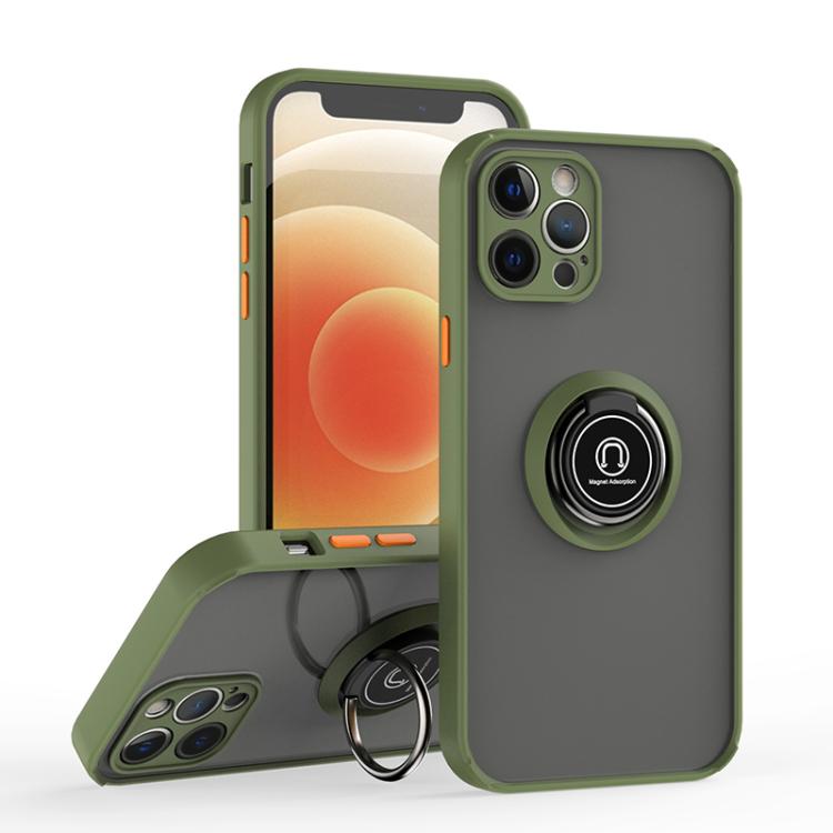 For iPhone 12 Pro Q Shadow 1 Series TPU + PC Phone Case with Ring(Army Green)
For iPhone 12 Pro Q Shadow 1 Series TPU + PC Phone Case with Ring(Army Green)