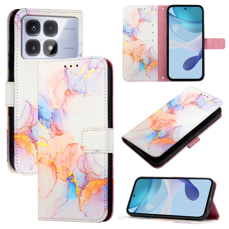 For Redmi K70 Ultra 5G Global PT003 Marble Pattern Flip Leather Phone Case(Galaxy Marble White)
For Redmi K70 Ultra 5G Global PT003 Marble Pattern Flip Leather Phone Case(Galaxy Marble White)