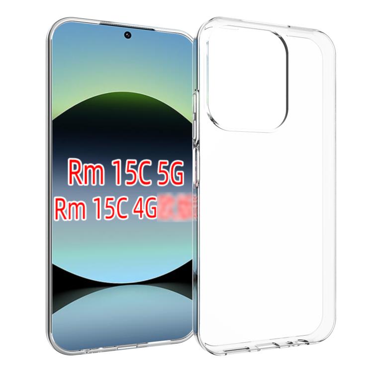 For Redmi 15C 5G / 4G EU 173mm Waterproof Texture TPU Phone Case(Transparent)
For Redmi 15C 5G / 4G EU 173mm Waterproof Texture TPU Phone Case(Transparent)