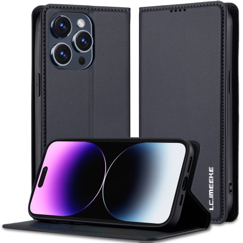 For iPhone 14 Pro LC.IMEEKE L1 Series Frosted Fine Texture PU Phone Case(Black)
For iPhone 14 Pro LC.IMEEKE L1 Series Frosted Fine Texture PU Phone Case(Black)