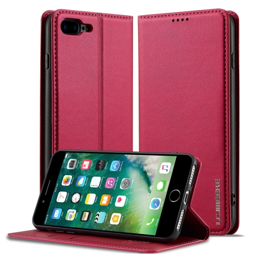 For iPhone 7 Plus / 8 Plus LC.IMEEKE L1 Series Frosted Fine Texture PU Phone Case(Red)
For iPhone 7 Plus / 8 Plus LC.IMEEKE L1 Series Frosted Fine Texture PU Phone Case(Red)